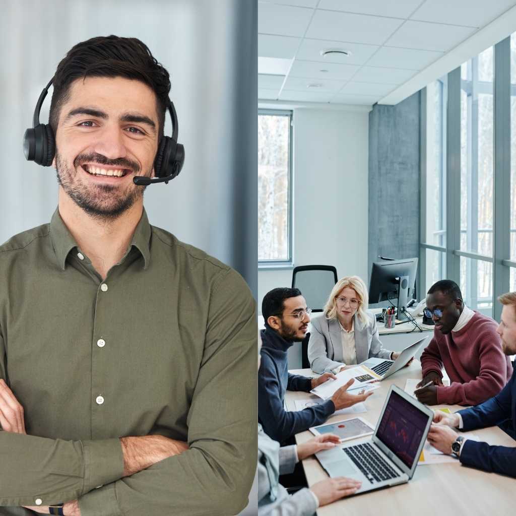 Bizbackerz Virtual vs staff working the office